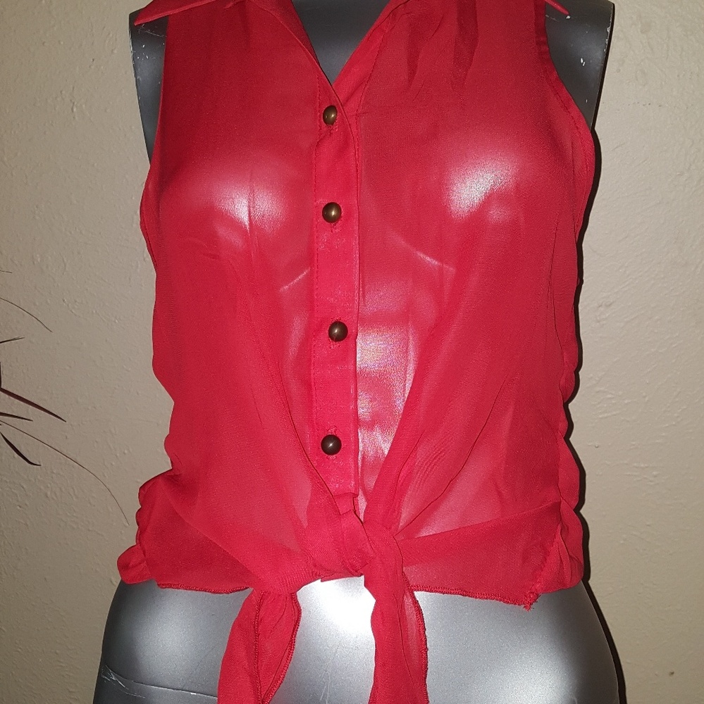 beautiful red top  (bunddle)